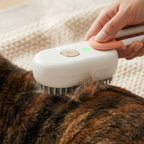 Steam Pet Grooming Brush™ – Effortless Deshedding for Cats & Dogs