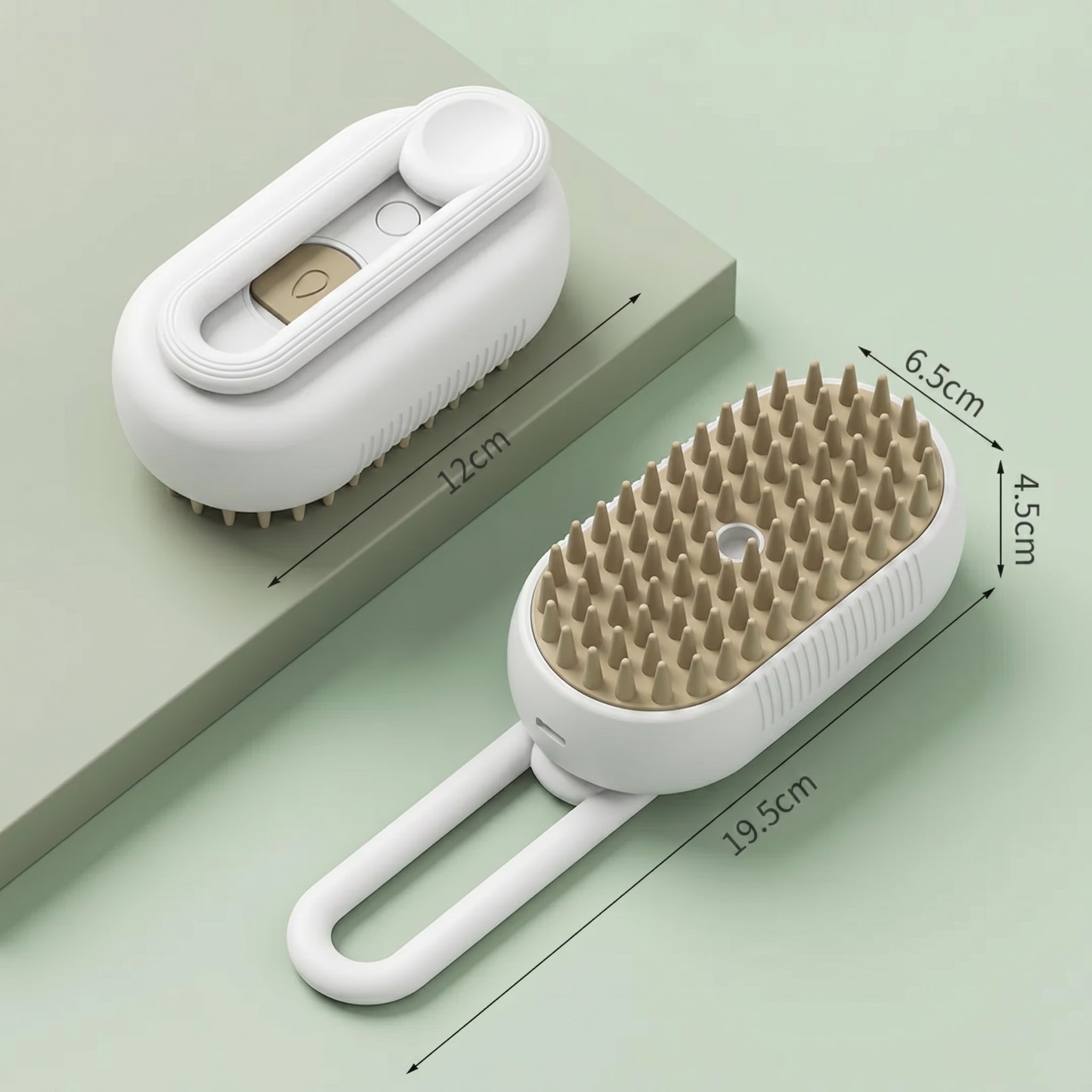 Steam Pet Grooming Brush™ – Effortless Deshedding for Cats & Dogs